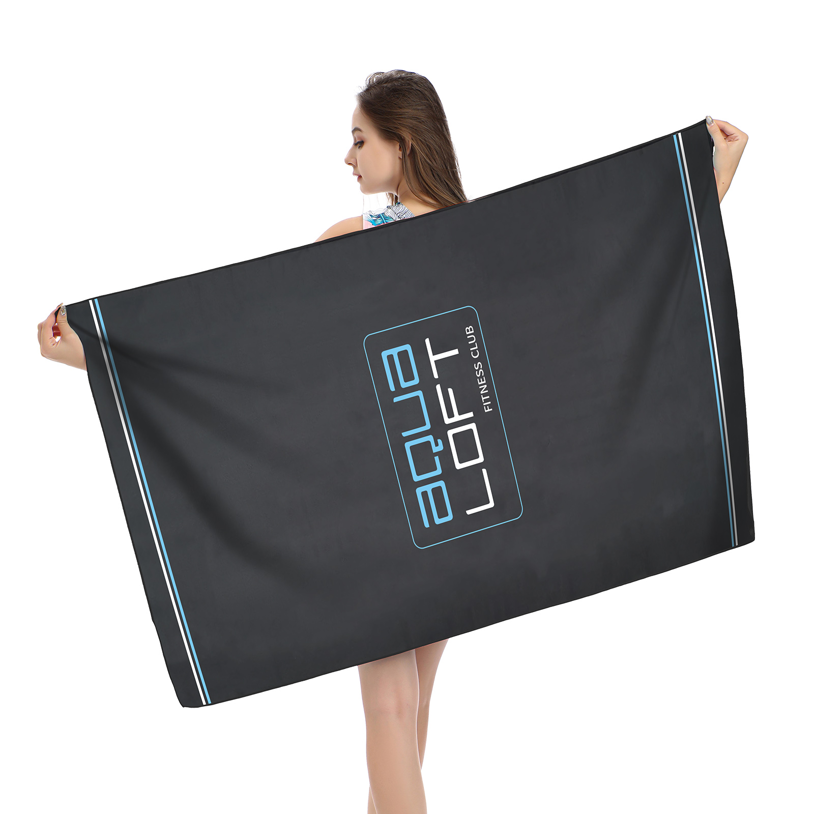 Travel Towel Quick Dry - AQUA Asciugamano da viaggio ultra compatto