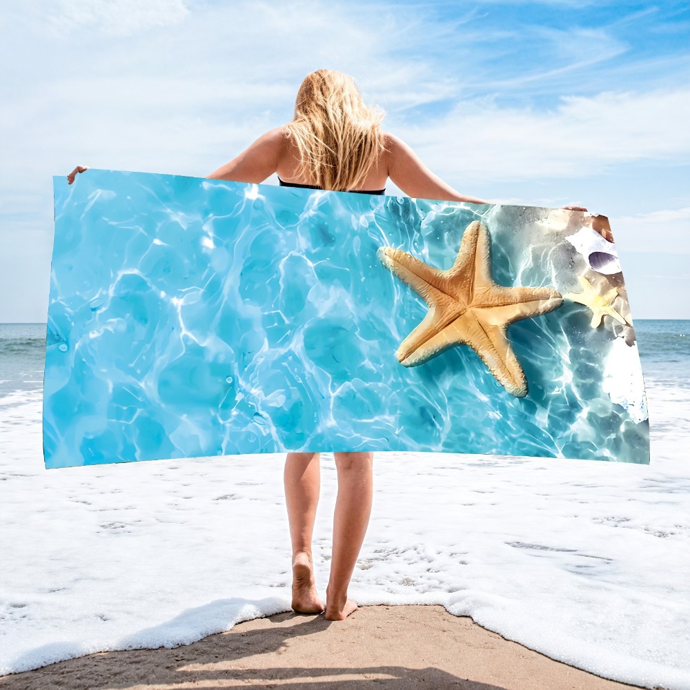 Travel Towel Quick Dry - Telo da bagno in microfibra 27.5x55