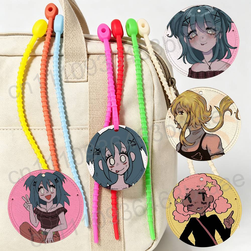 Luggage Tag Leather - Etichetta Antifurto per Bagagli Maisie Jay