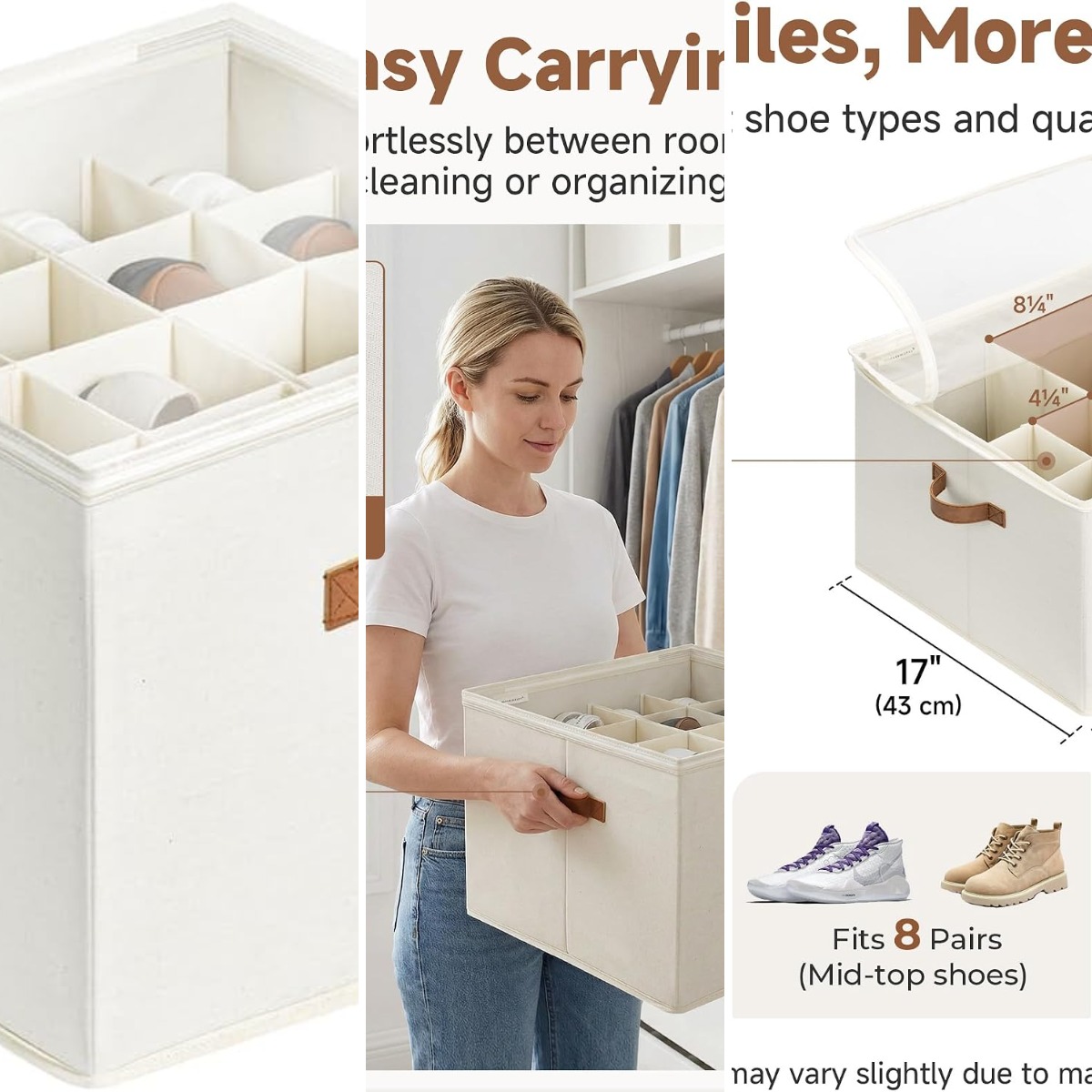 Shoe Bag Travel - Organizzatore per Scarpe da Armadio, Contenitori