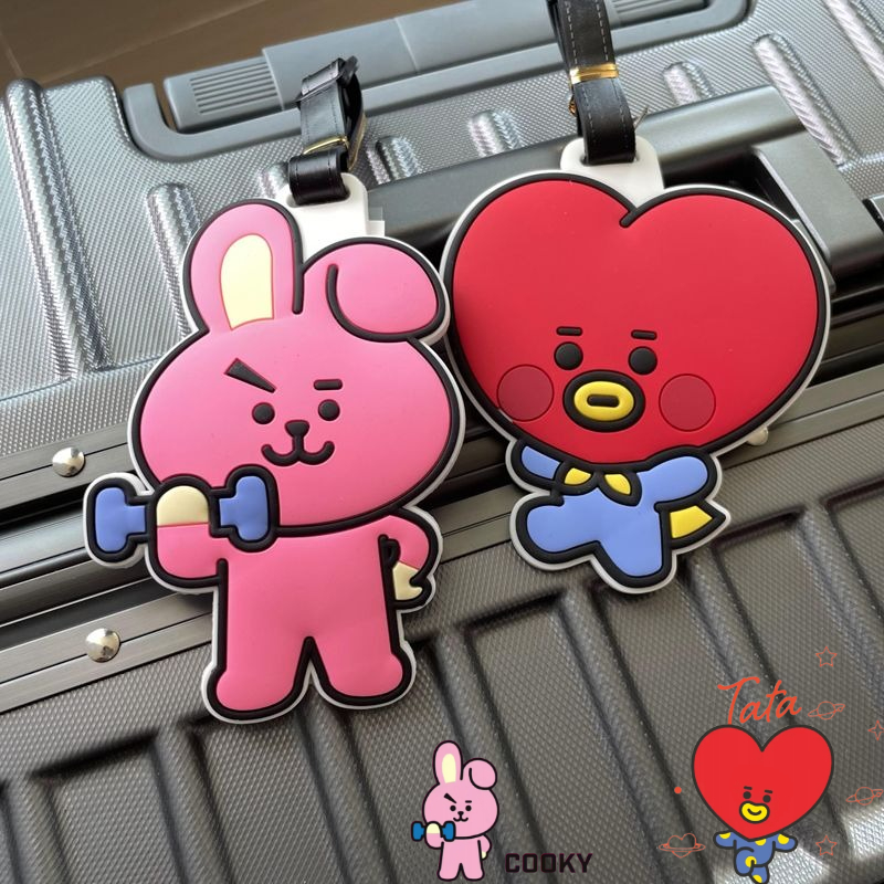 It Travel Accessories - Portachiavi BT21 a forma di cartone