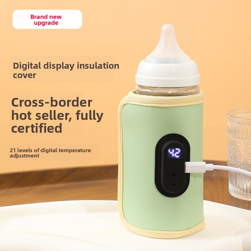 Travel Accessories For 2 Year Old - Scaldabiberon portatile con display digitale USB