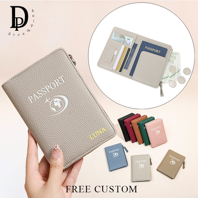 Travel Accessories Bag For Women - Porta Passaporto Personalizzato RFID da Donna