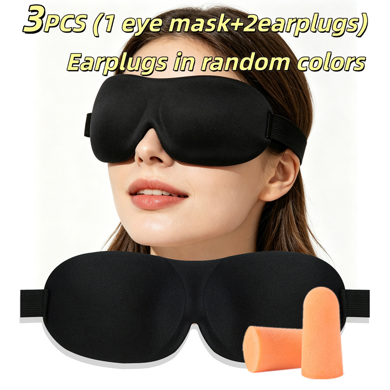 Earplug Set Foam - Set da notte in 3 pezzi: