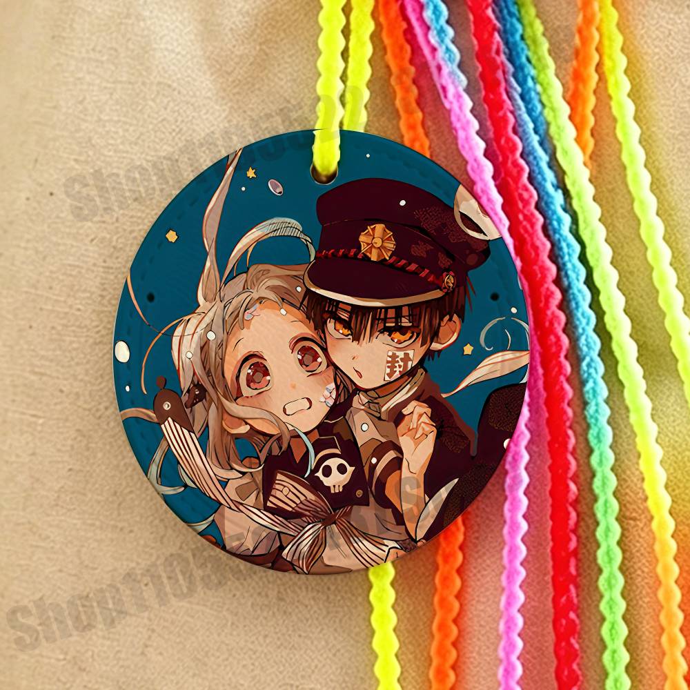 Luggage Tag Leather - Etichetta per Bagagli in Pelle Anime