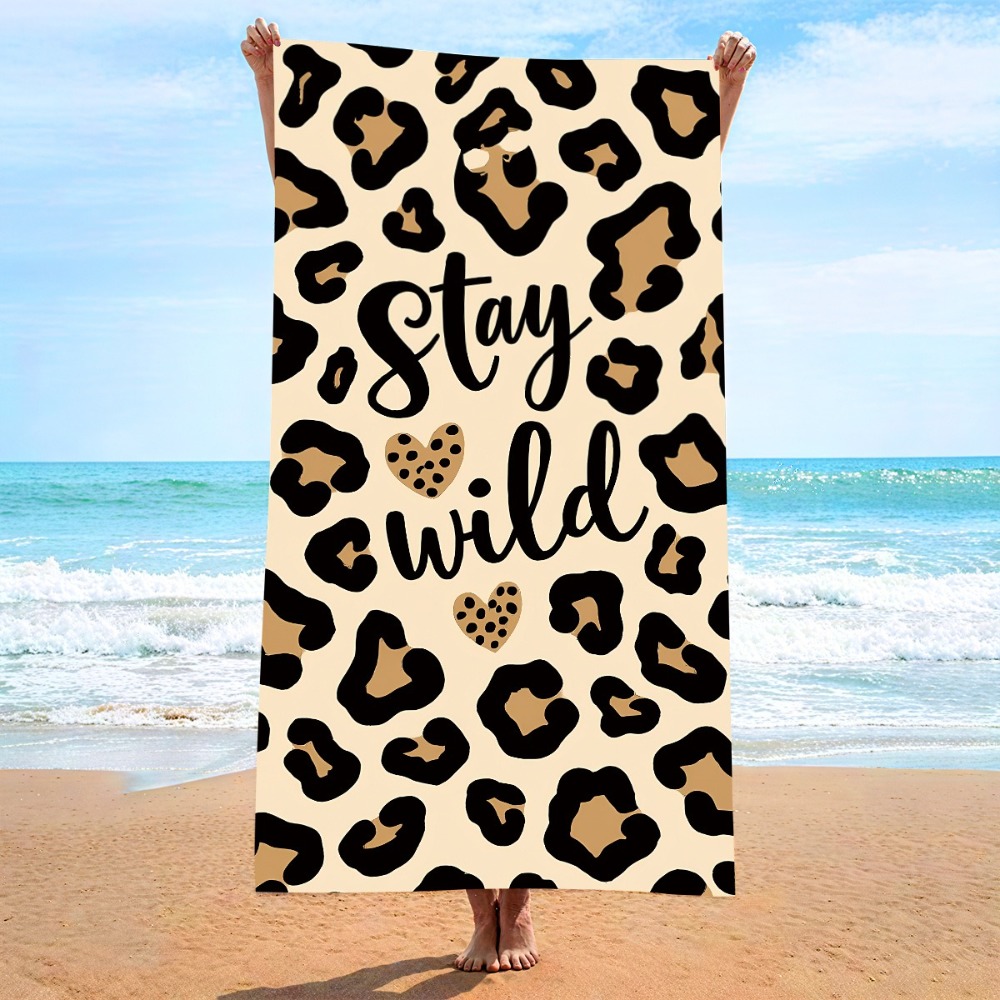 Travel Towel Quick Dry - Telo Mare Asciugatura Rapida con Stampa