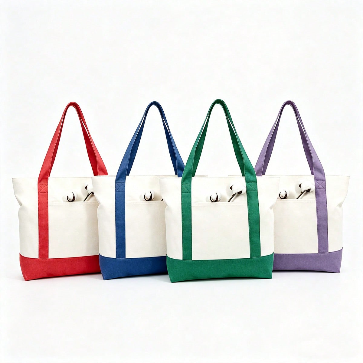 Travel Accessories Essentials - Borsa tote in tela colorblock da