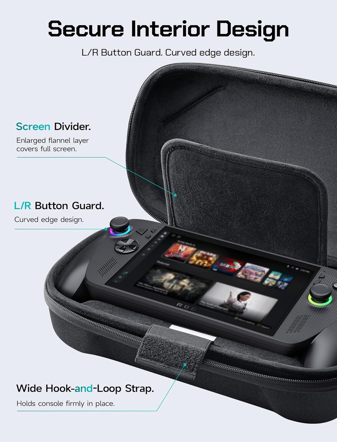 Xbox Travel Accessories - Custodia da trasporto per ROG Xbox