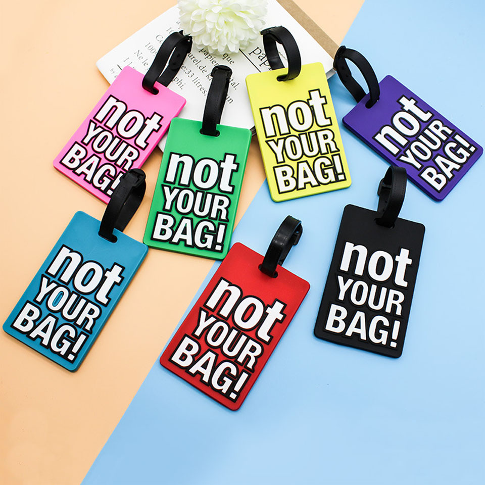 Travel Accessories Logo - Lettera creativa non la tua borsa