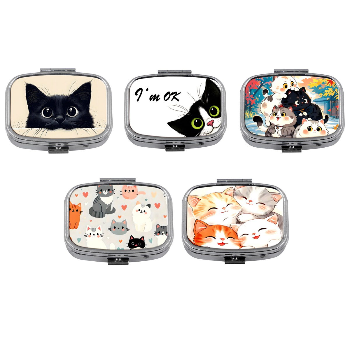 Travel Accessories Japan - Scatola per pillole per gatti carino