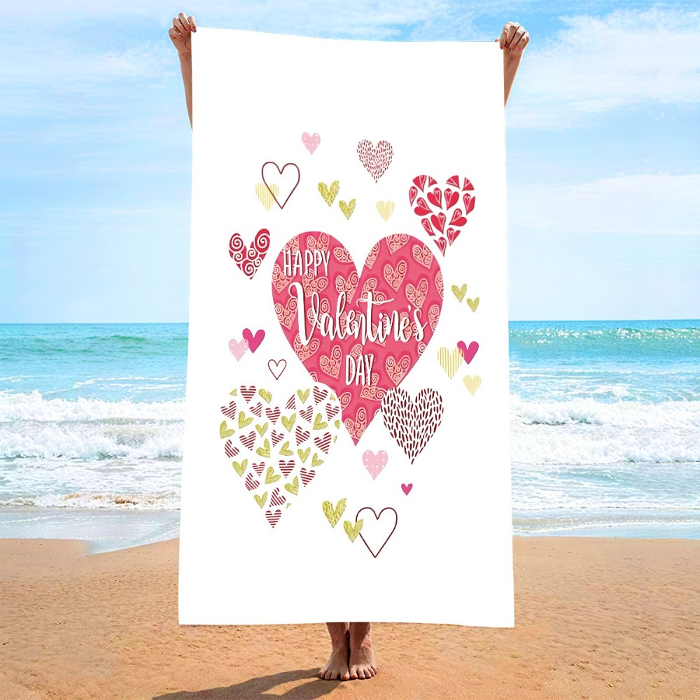 Travel Towel Quick Dry - Asciugamano da bagno con simbolo a