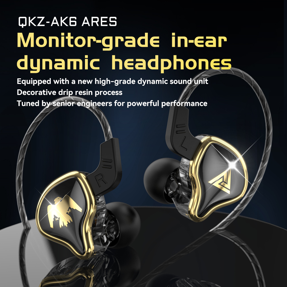 Auricolari cablati QKZ AK6 Are - Earplug Set Foam recensione e prezzo