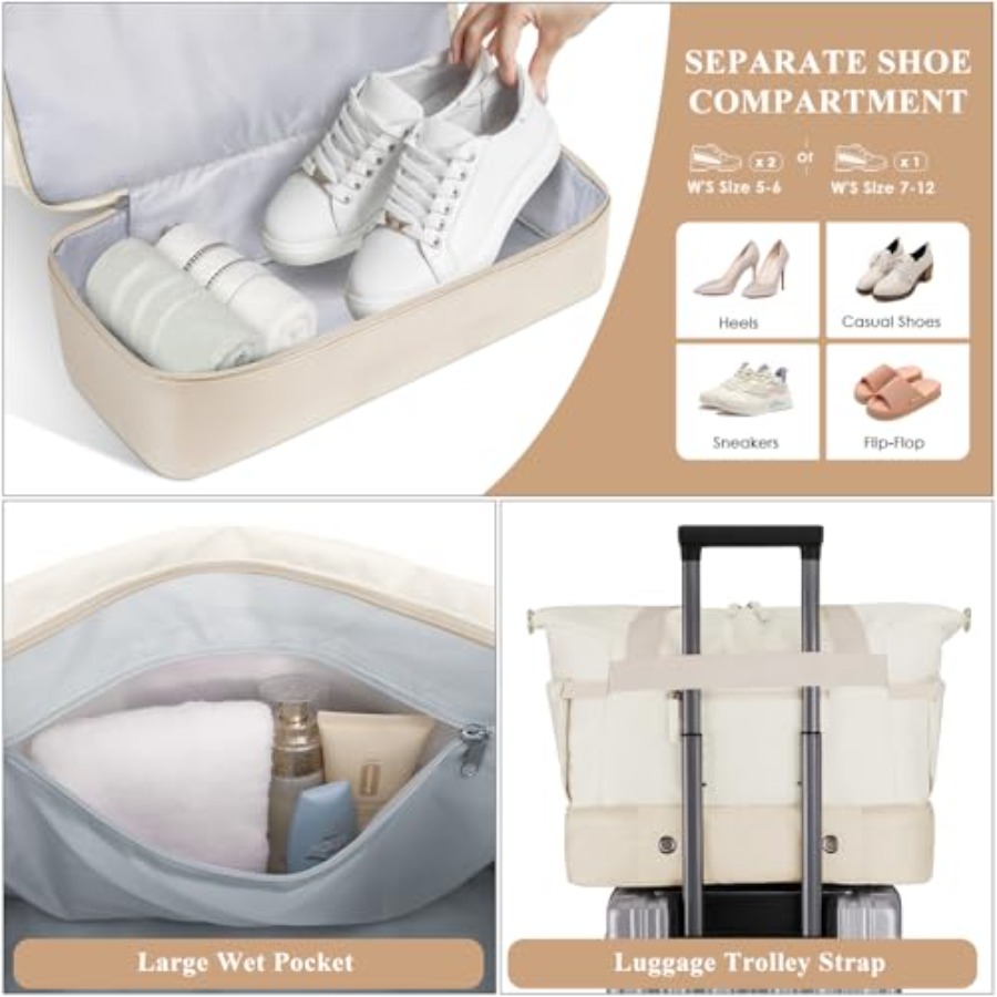 Borsa da Palestra per Donne, B - Shoe Bag Travel recensione e prezzo