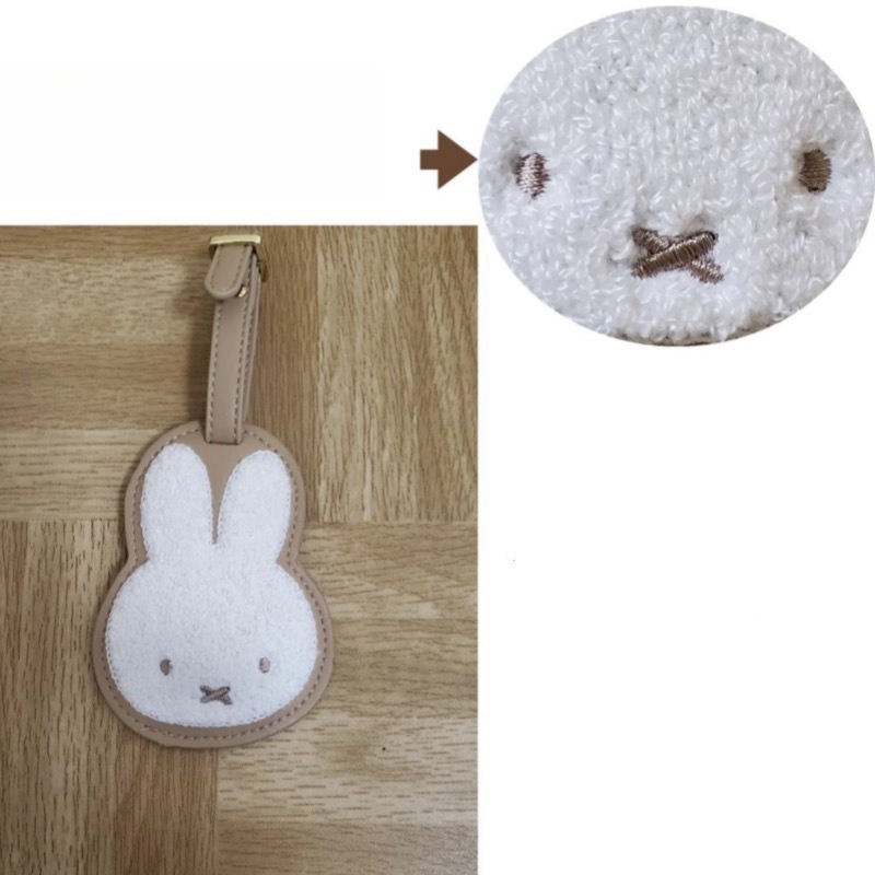 Hot Cartoon Miffy Series Etich - Luggage Tag Leather recensione e prezzo