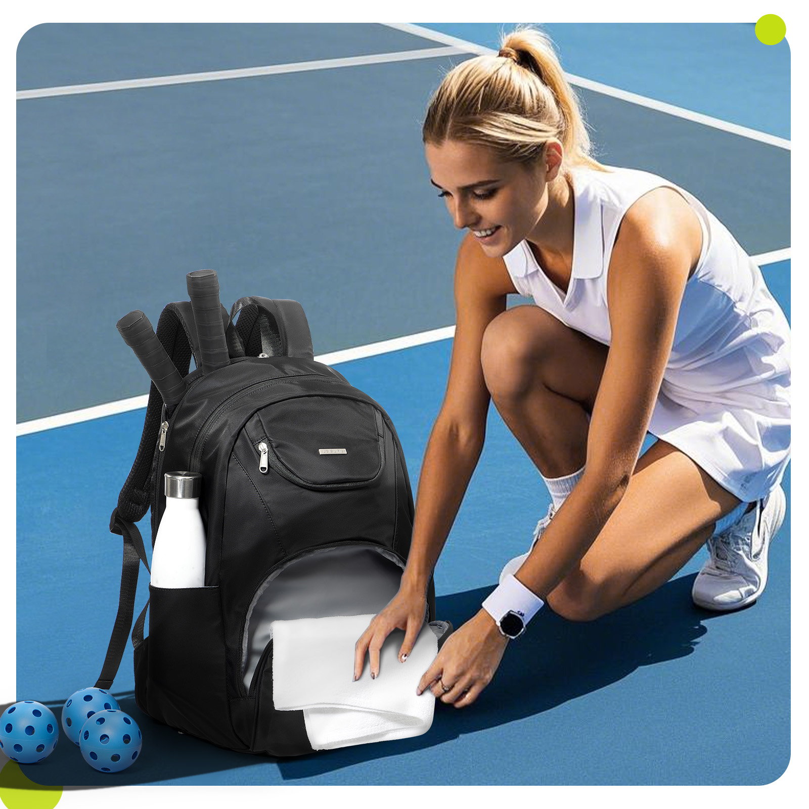 Borsa da Tennis Zaino per Tenn - Shoe Bag Travel recensione e prezzo