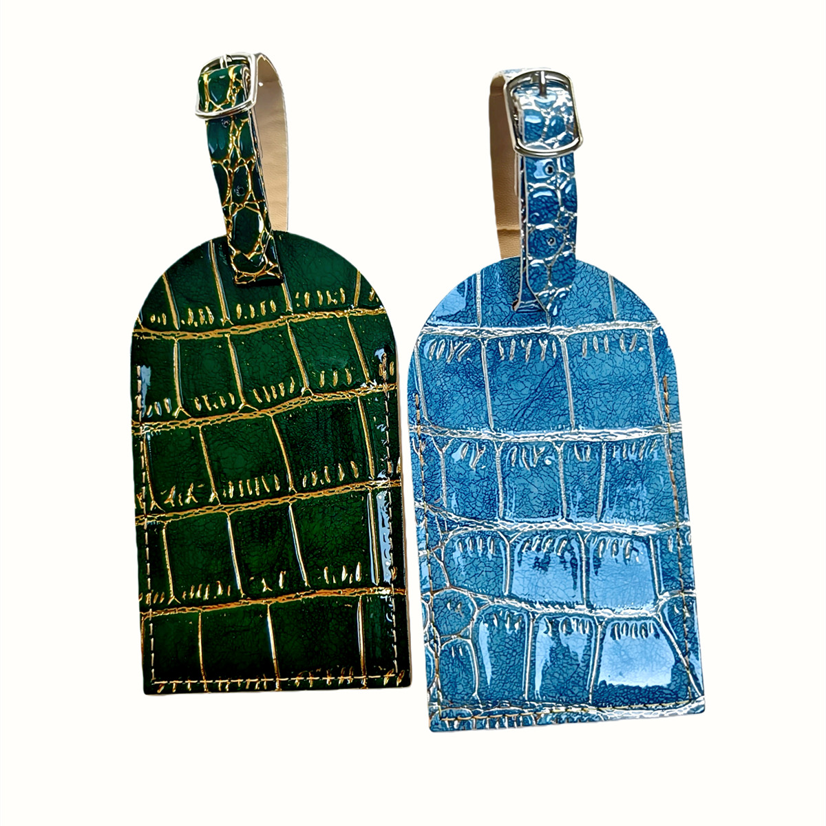 Etichetta per bagagli con bord - Luggage Tag Leather recensione e prezzo