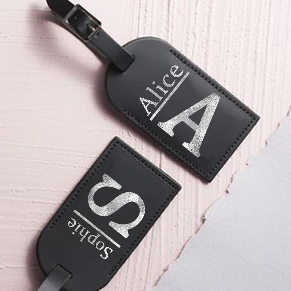 Lettera personalizzata con nom - Travel Accessories Logo recensione e prezzo