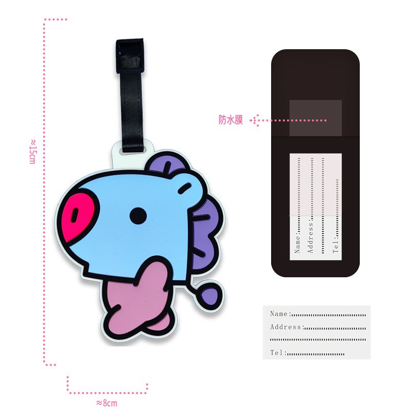 Portachiavi BT21 a forma di ca - It Travel Accessories recensione e prezzo