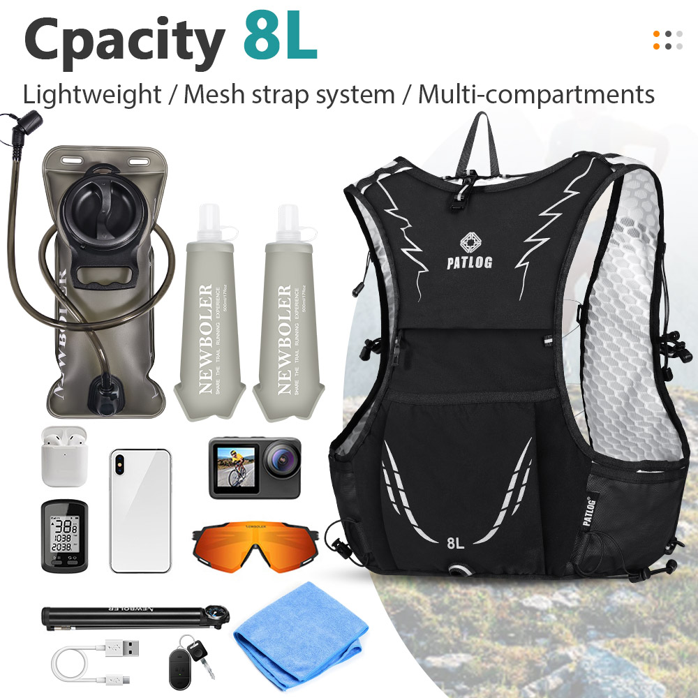 Nuovo Zaino da Trail Running 8 - Hydration Pack Backpack recensione e prezzo