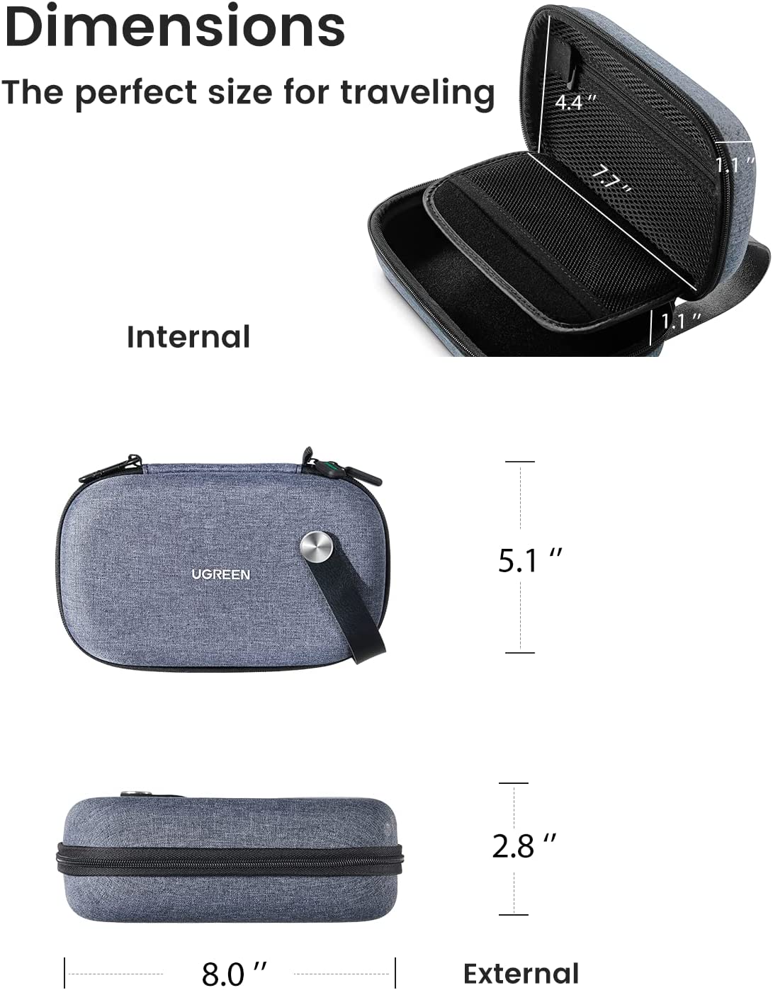 UGREEN Elettronica Organizer d - Travel Accessories Organizer Case recensione e prezzo