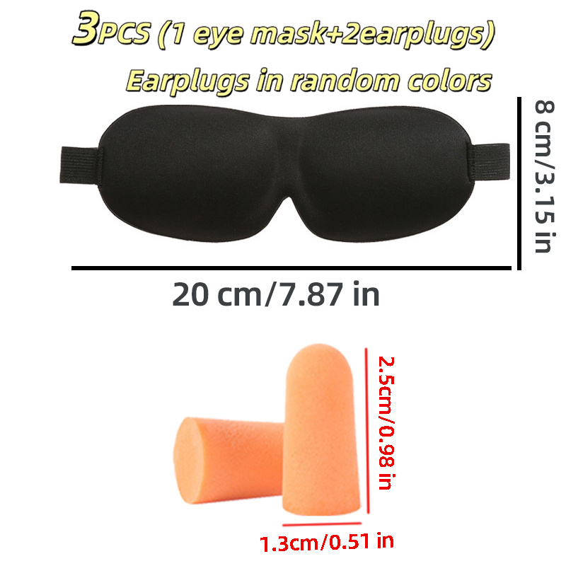 Set da notte in 3 pezzi: masch - Earplug Set Foam recensione e prezzo