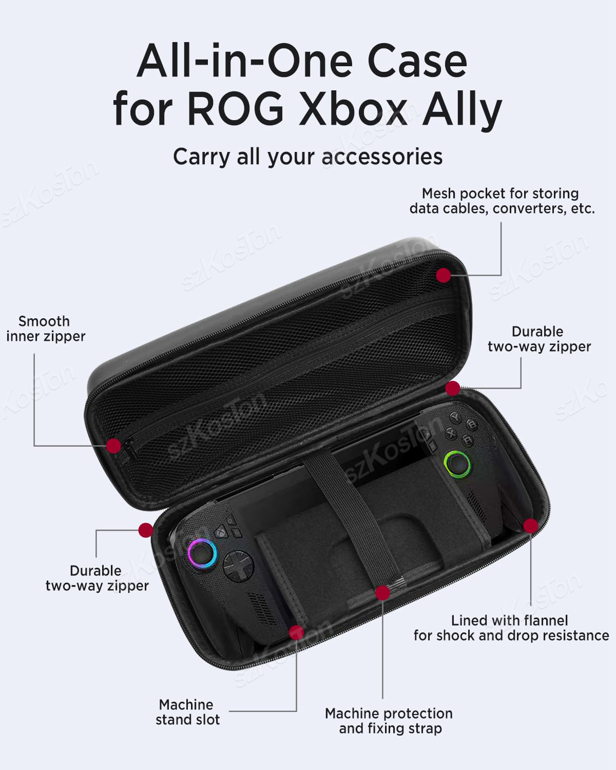 Custodia portatile in PU per c - Xbox Travel Accessories recensione e prezzo