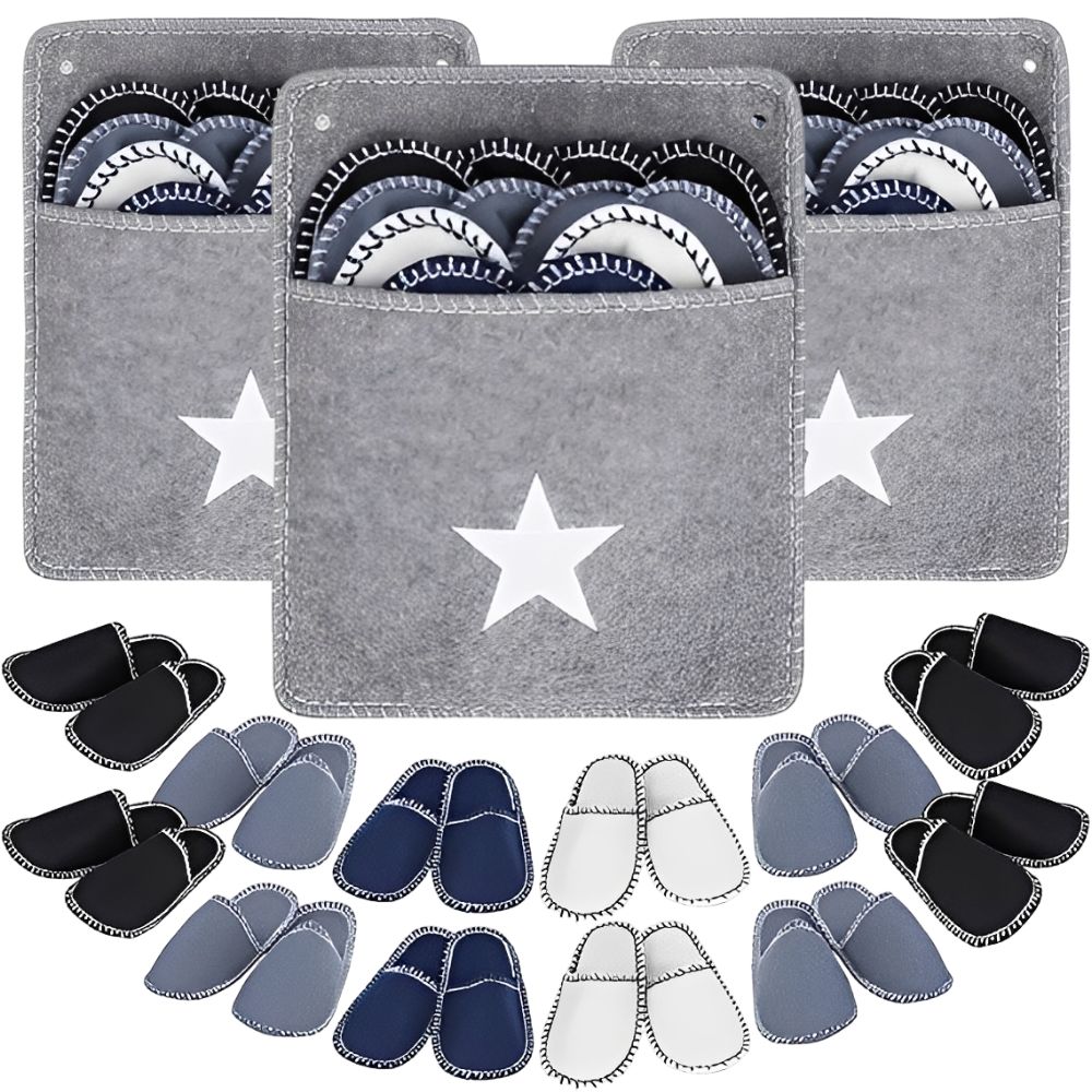 Set di 6 Paia di Pantofole Mon - Shoe Bag Travel recensione e prezzo