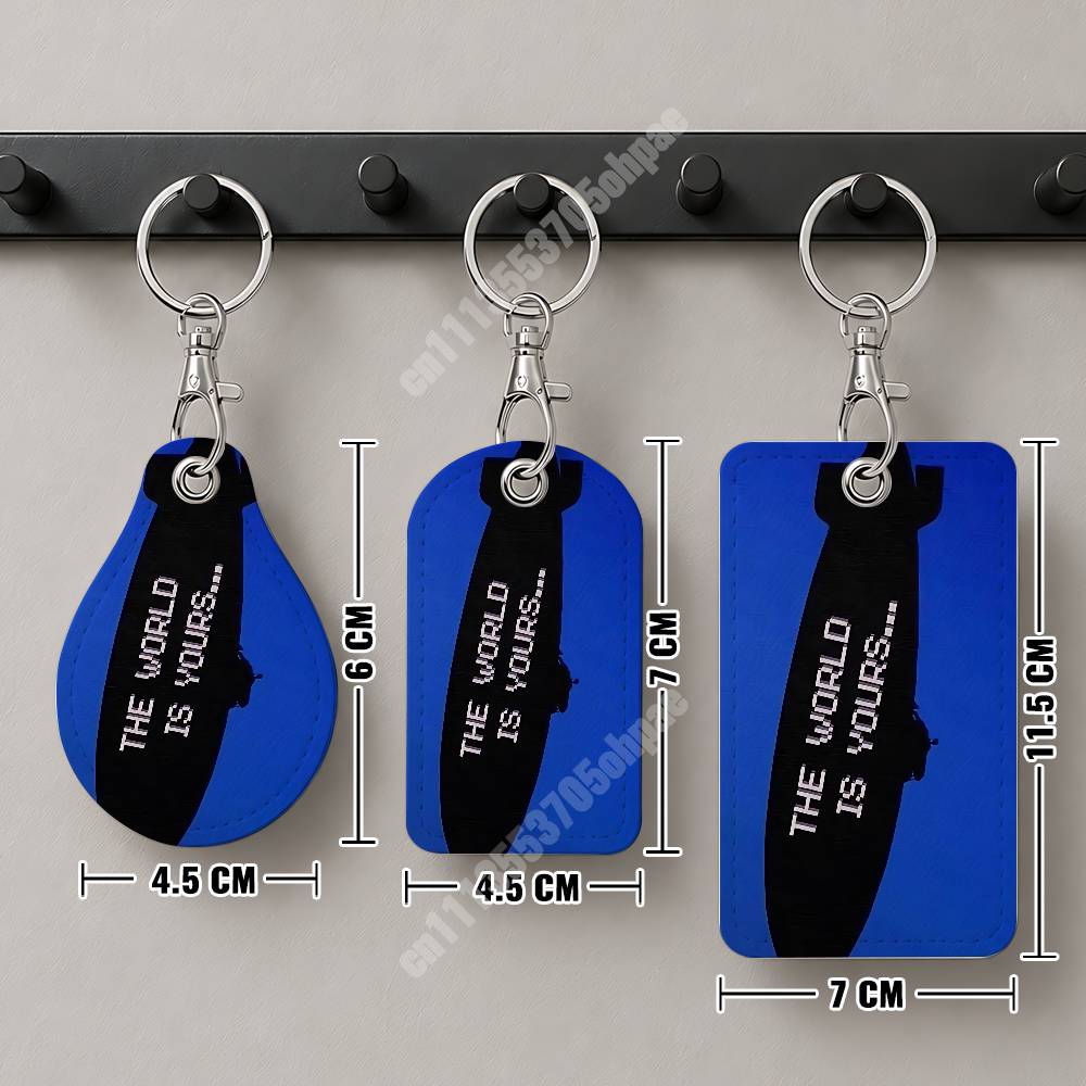 The World is Yours T-Tony M-Mo - Luggage Tag Leather recensione e prezzo
