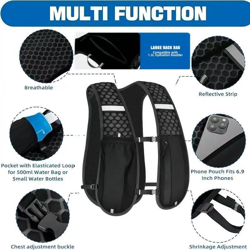 Gilet da Corsa Unisex Impermea - Hydration Pack Backpack recensione e prezzo
