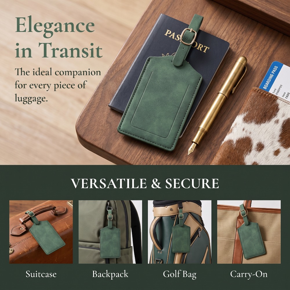 Pomelo Best - Set da 3/5/8 Eti - Luggage Tag Leather recensione e prezzo