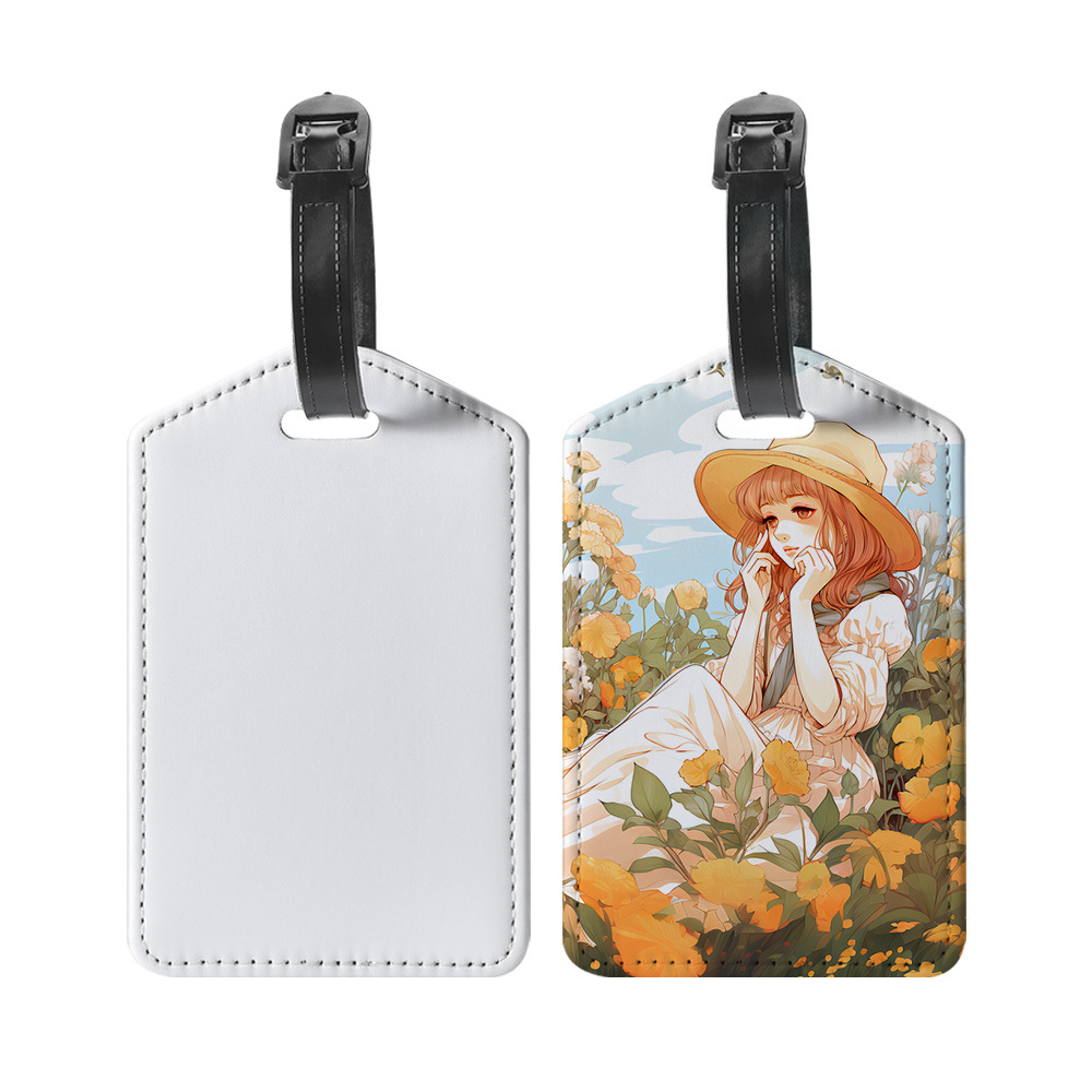 Immagine personalizzata Etiche - Luggage Tag Leather recensione e prezzo