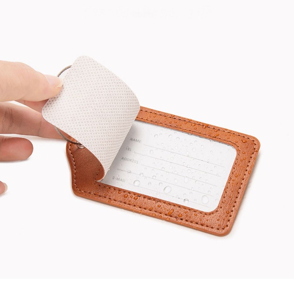 Etichette per Bagagli in Pelle - Luggage Tag Leather recensione e prezzo