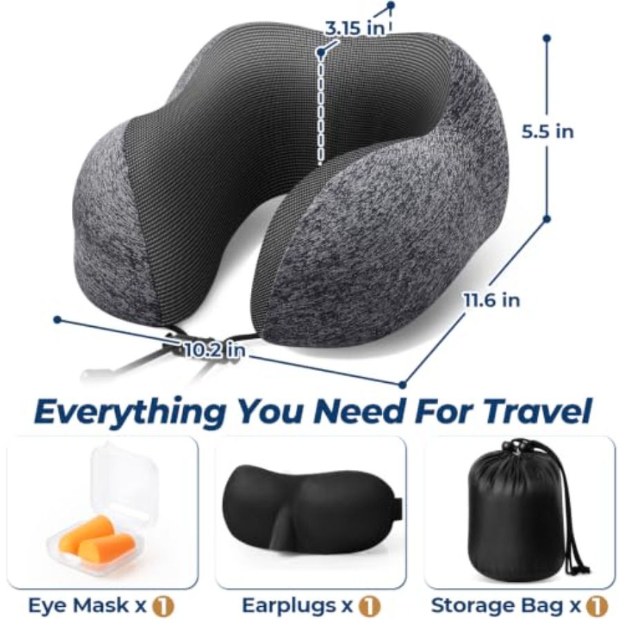 Cuscino da Viaggio, Cuscini da - Earplug Set Foam recensione e prezzo