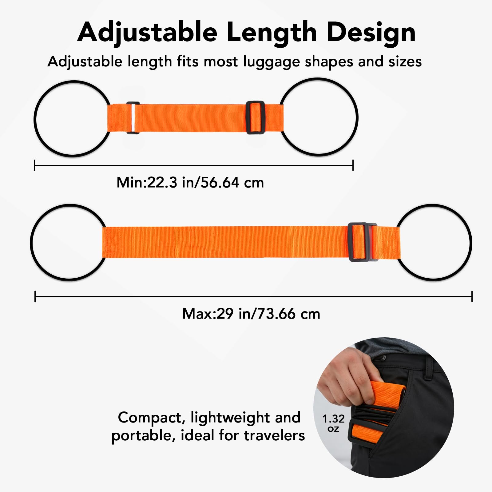 Cinghie di collegamento per ba - Travel Accessories Essentials recensione e prezzo