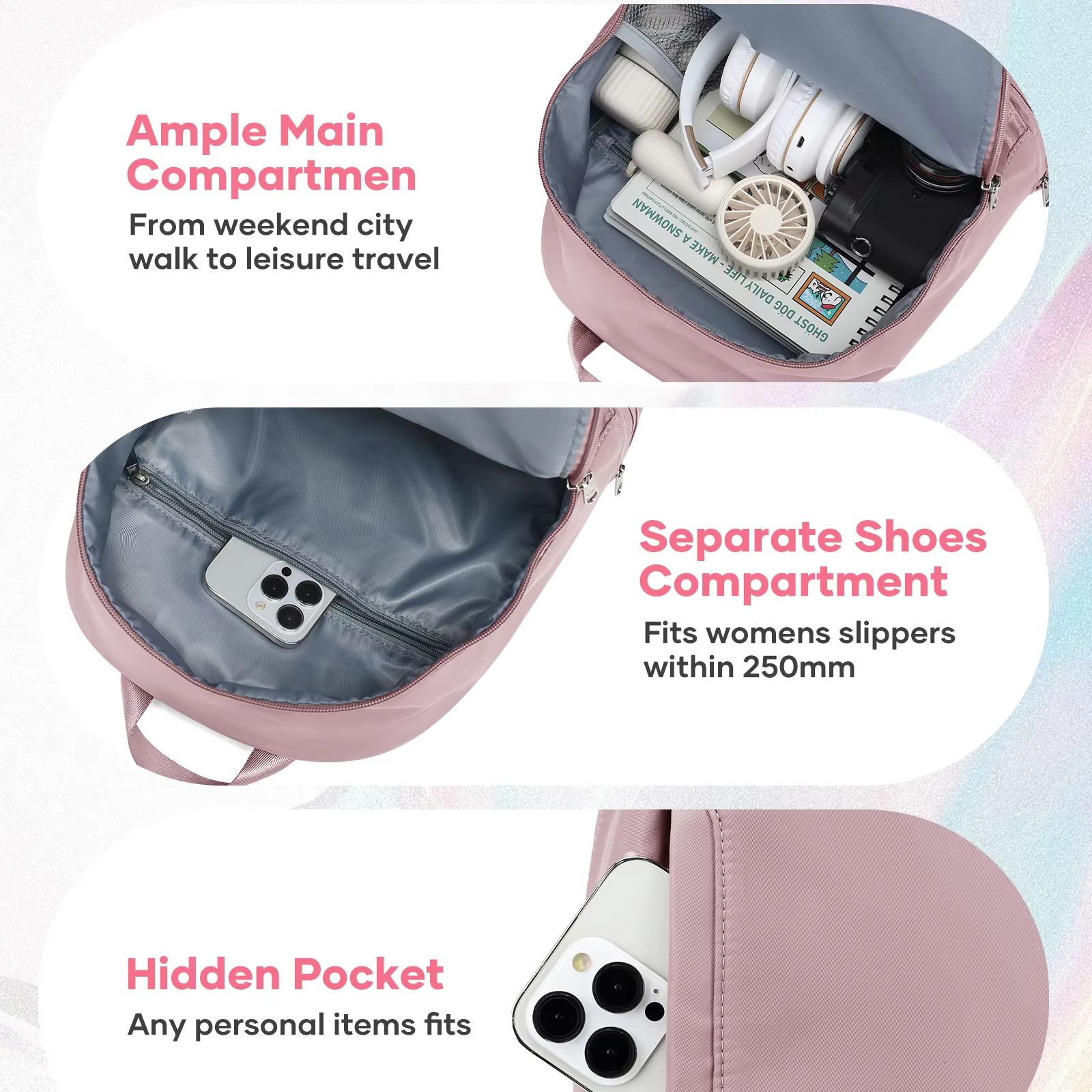 Borsa da donna, zaino sportivo - Shoe Bag Travel recensione e prezzo