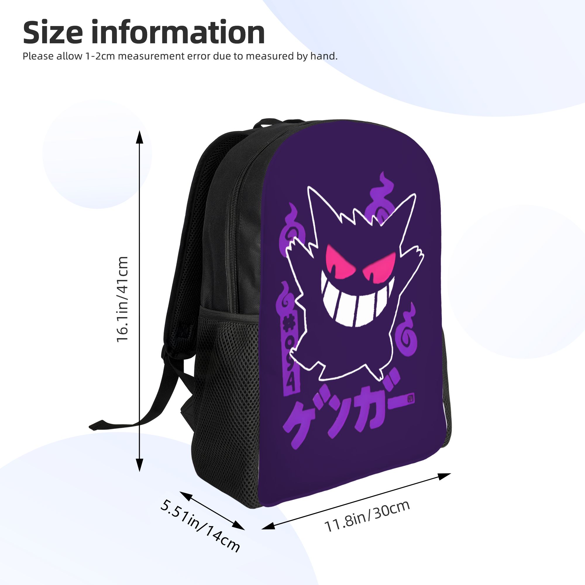 Zaino Pokémon Gengar Stampato  - Travel Accessories To 3D Print recensione e prezzo