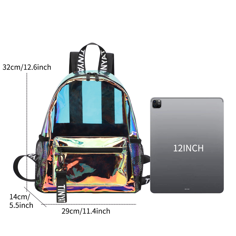 TINYAT Zaini trasparenti in PV - Hydration Pack Backpack recensione e prezzo